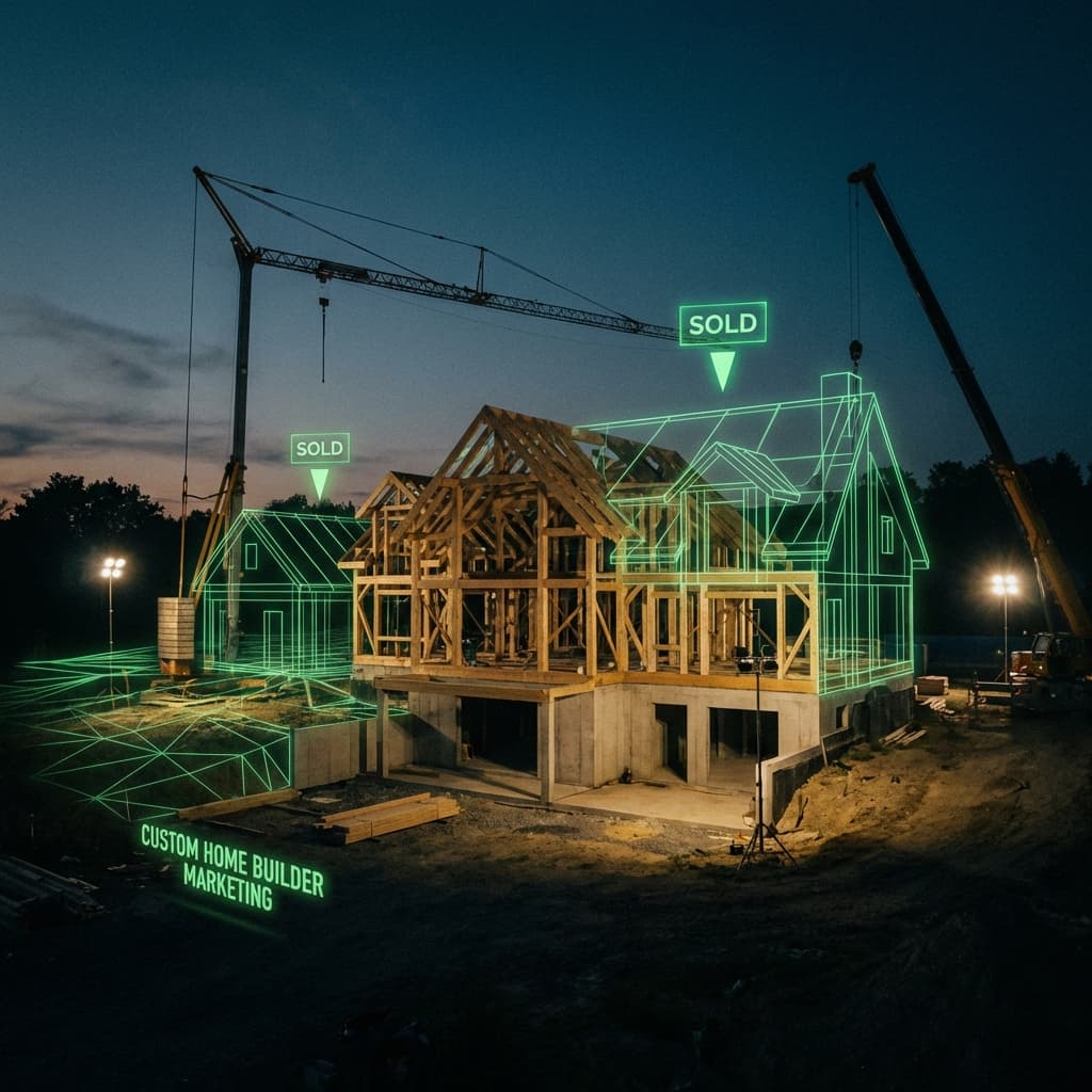 Custom Home Builder Marketing Luxury Construction Leads